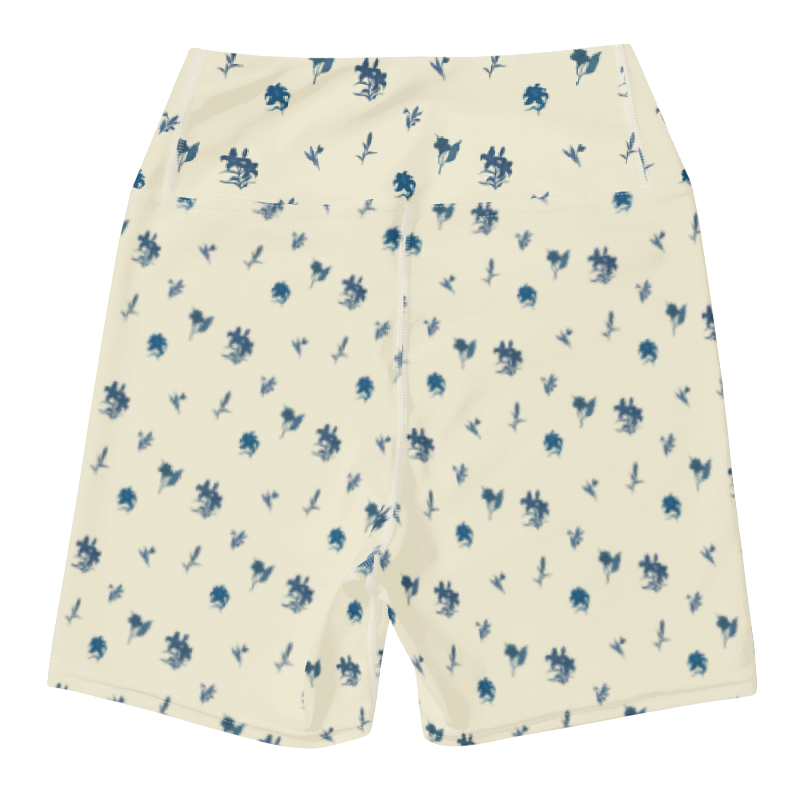 Fiori Bianchi in Vanilla - Shorts